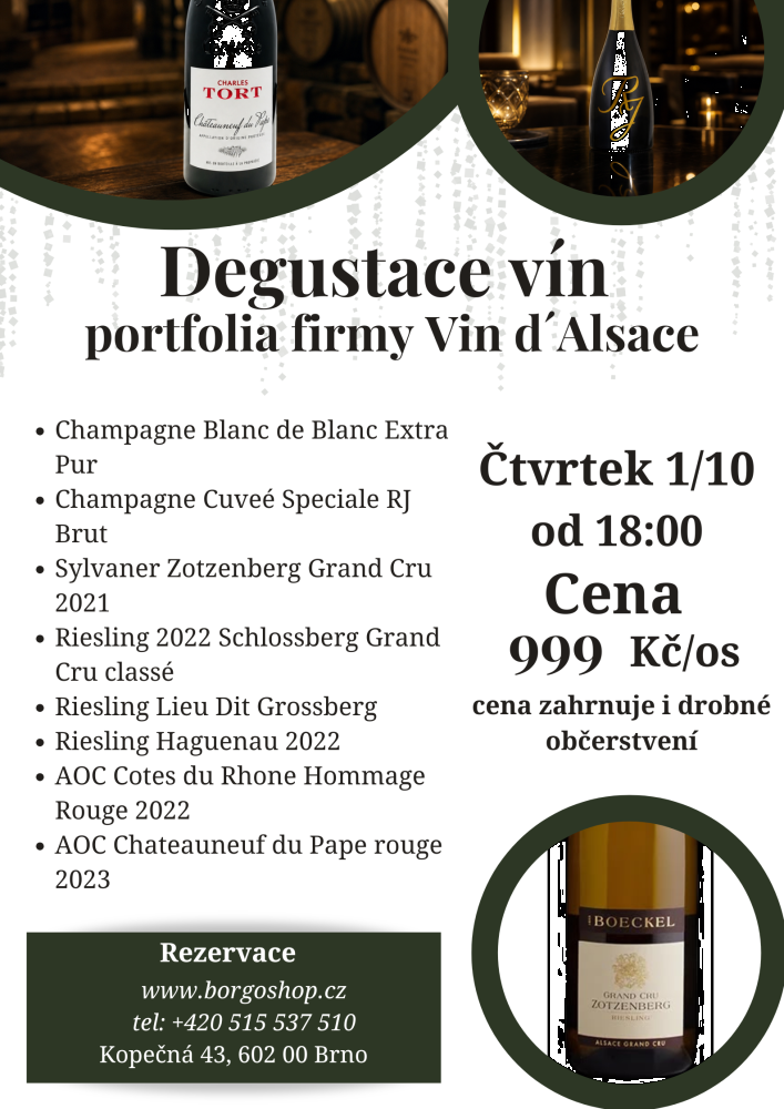 DEGUSTACE PORTFOLIA FIRMY Vin d´Alsace